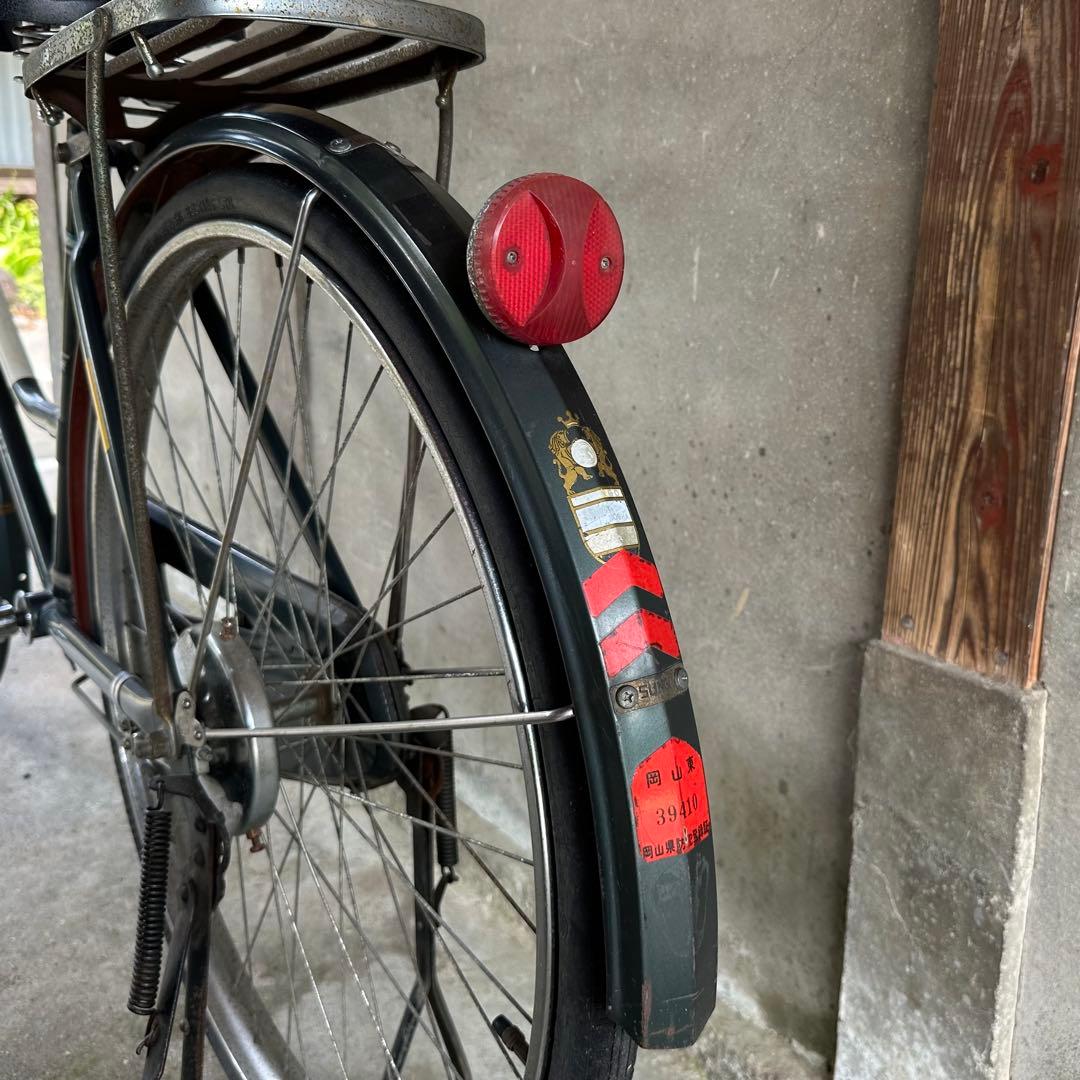 【倉敷市引取り限定】 自転車 サン号 ヴィンテージ ロッドブレーキ 東京秀工舎