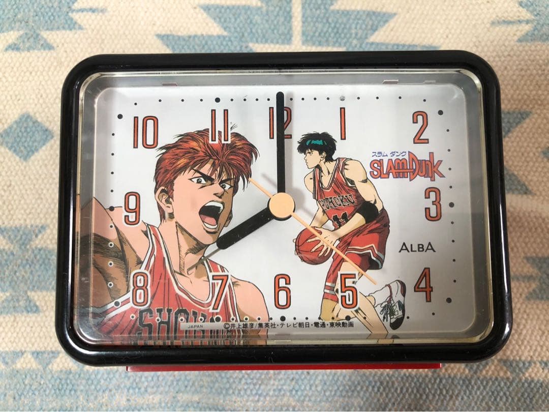 スラムダンク　SLAM DUNK 目覚まし時計　置時計