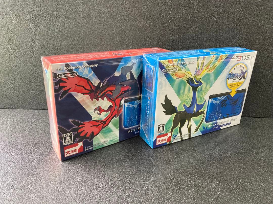 新品未開封 3DS LLポケットモンスターX Y ゼルネアス イベルタル セット