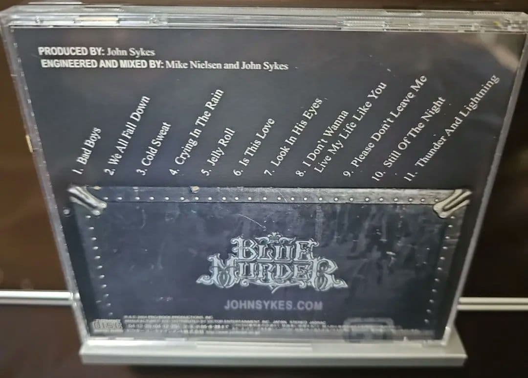 John Sykes バッド・ボーイ・ライヴ！ジョンサイクス　廃盤
