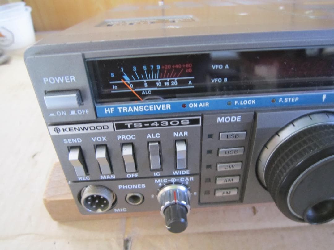 ＫＥＮＷＯＯＤ　ＨＦトランシーバー　ＴＳ－４３０Ｓ 現100W