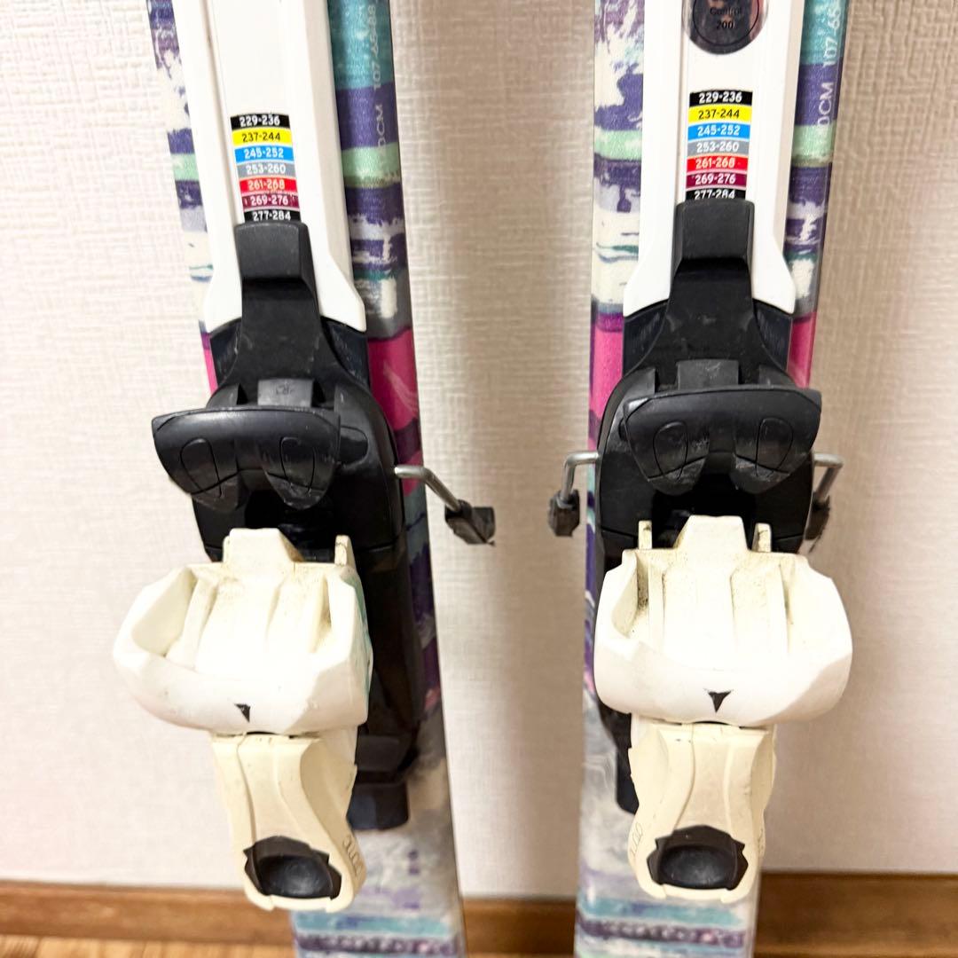 ■アトミック140cm ■スキーセット■板140 靴23-23.5/ストック