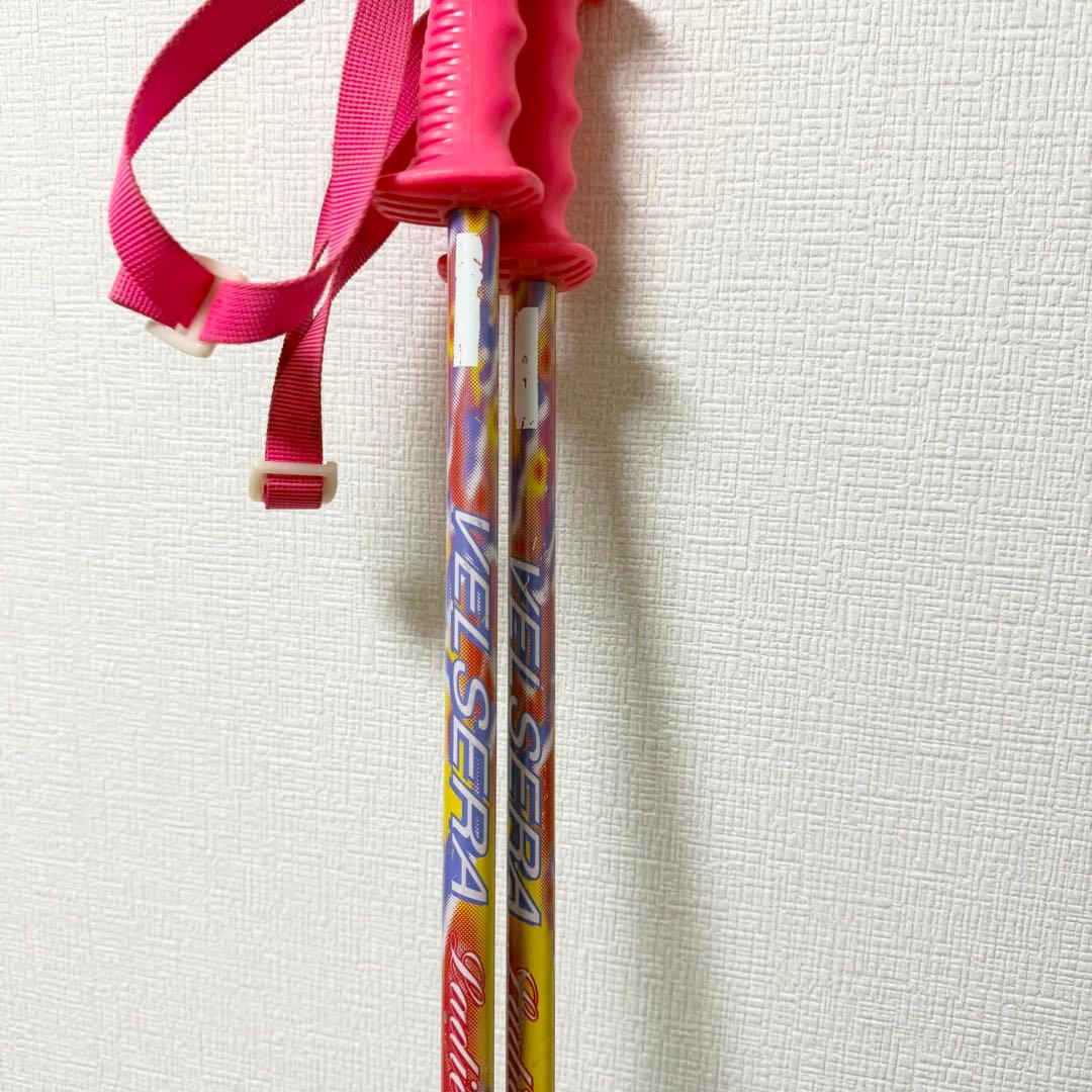 ■アトミック140cm ■スキーセット■板140 靴23-23.5/ストック
