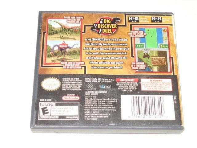 DS★DINO MASTER DIG DISCOVER DUEL 海外版