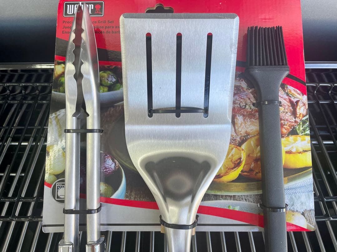 weber ウェーバー ステンレスツール 3点セット アウトドア キャンプ