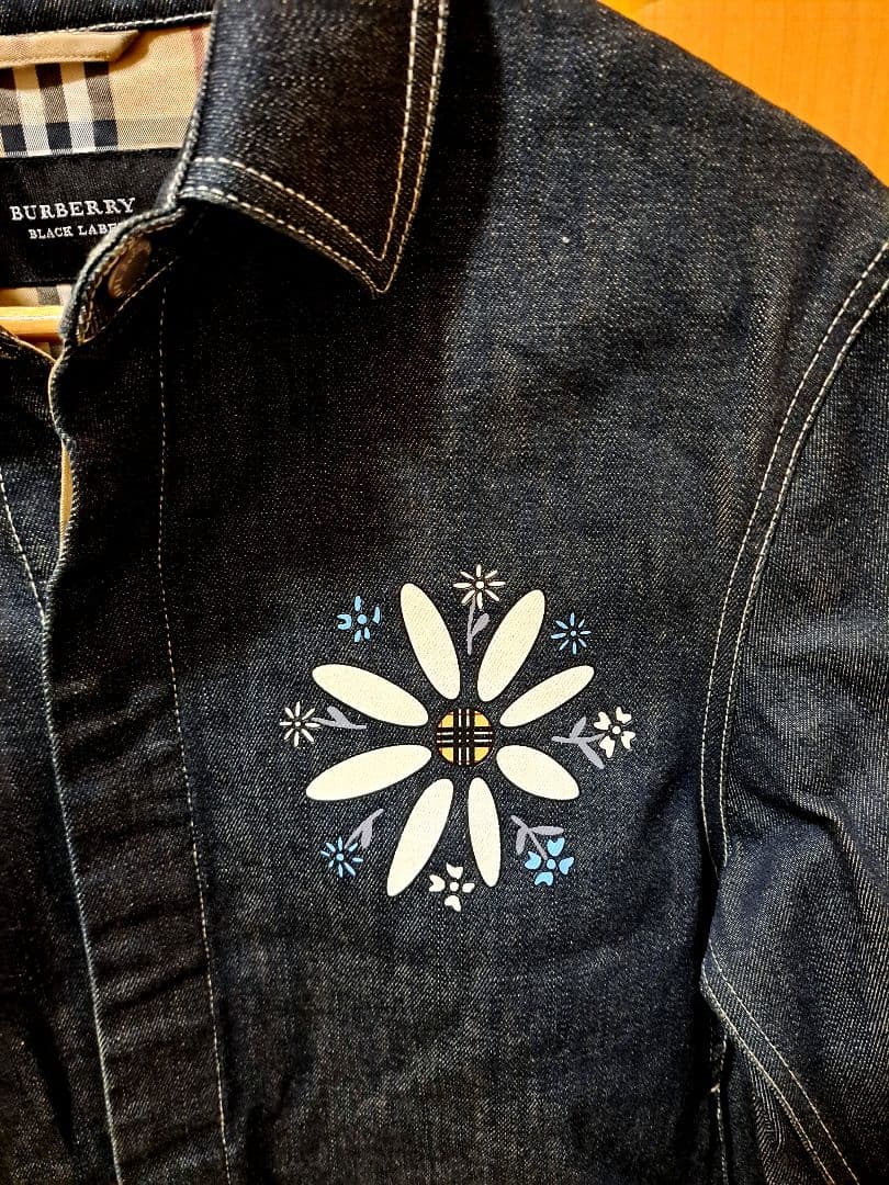 ザキヤマ(^-^)さん専用　デニムジャケット　バーバリーブラックレーベル
