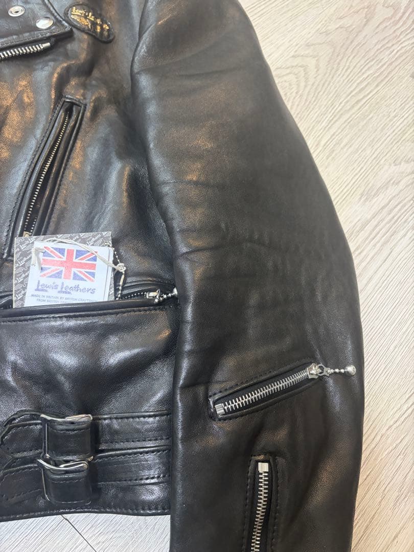 【ギャラ付き】40 Lewis Leathers Lightning シープ
