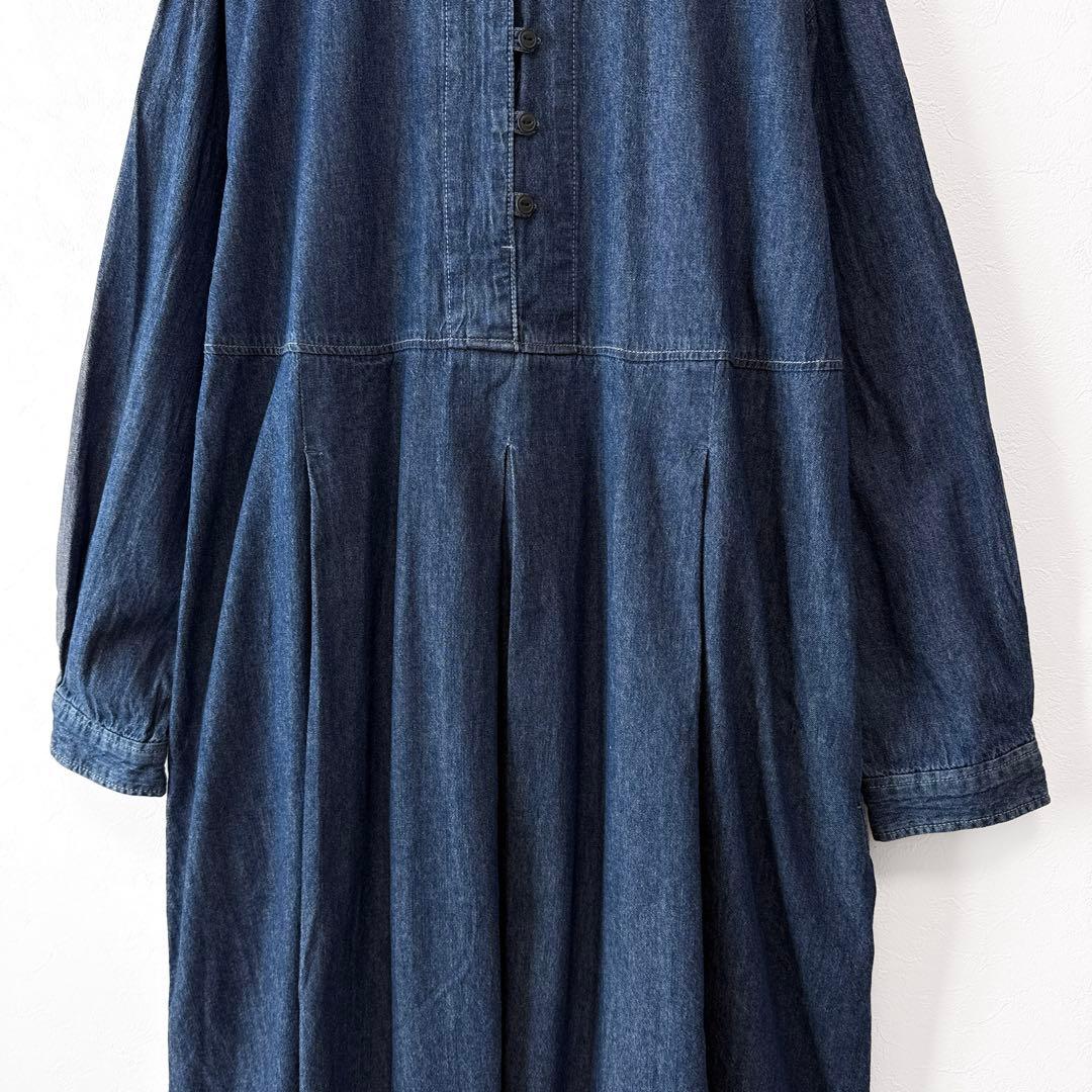 美品 ソウルベリー 私のデニムワンピース レギュラー丈 ゆったり オーバーサイズ