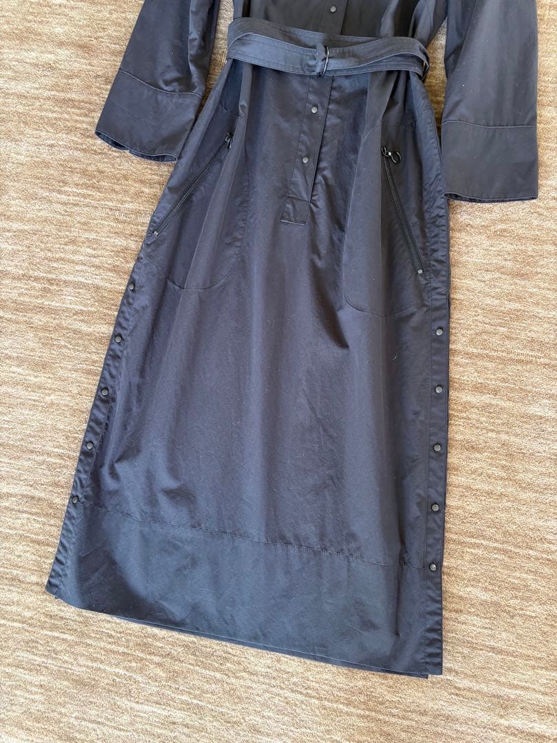 専用　アクリス　AKRIS punto ブラック　シャツワンピース