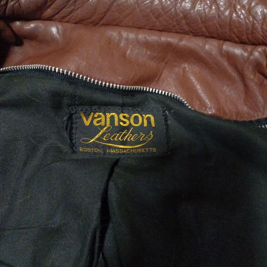 旧黒タグ VANSON モデル F