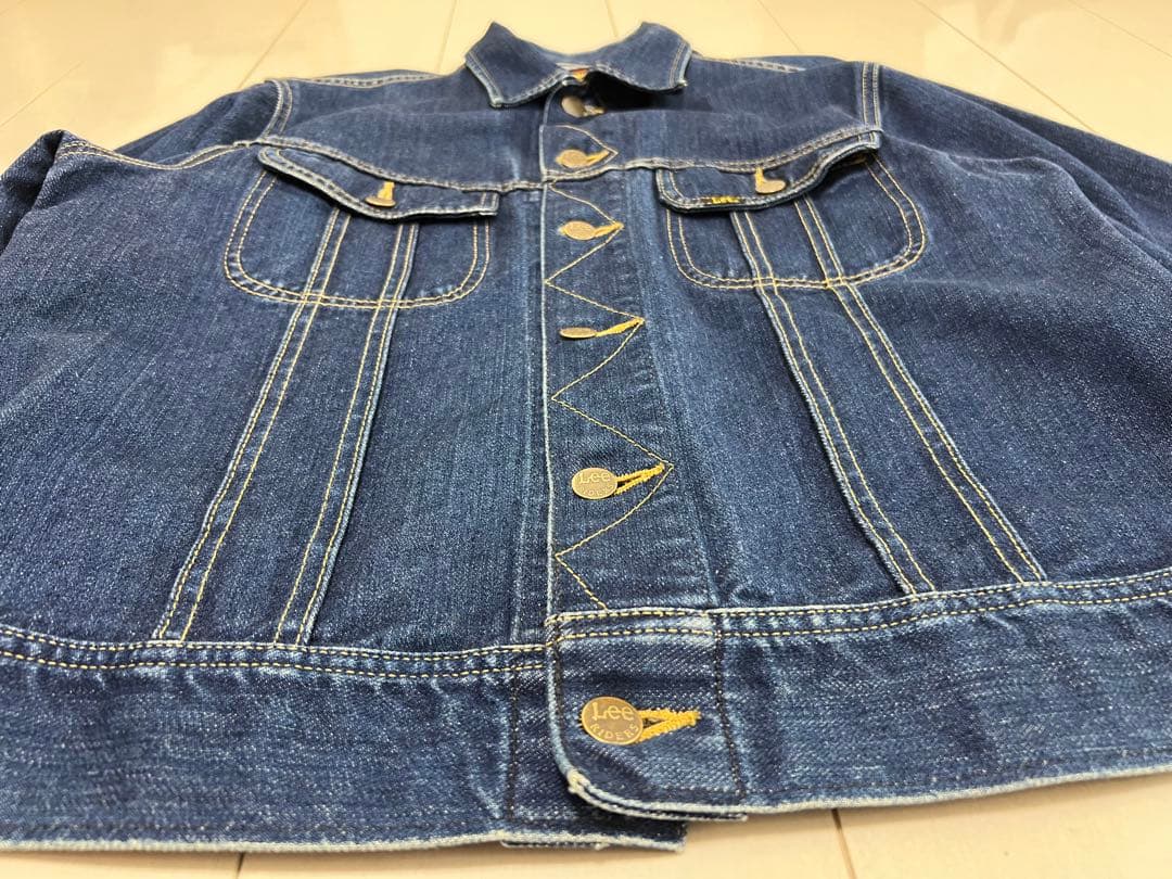 42～44程度 Lee 101J 40s 赤タグ デニムジャケット レプリカ