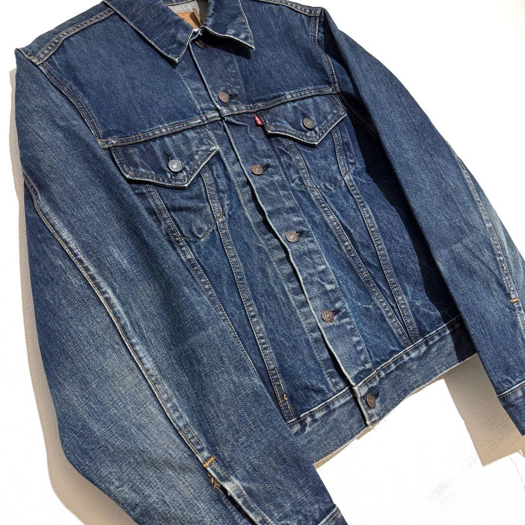 70s 米国製 Levi's リーバイス 70505 デニムジャケット ケアタグ