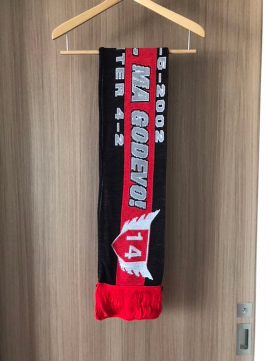 【激レア・貴重】ACミラン ULTRAS ウルトラス　ニットマフラー 現地購入