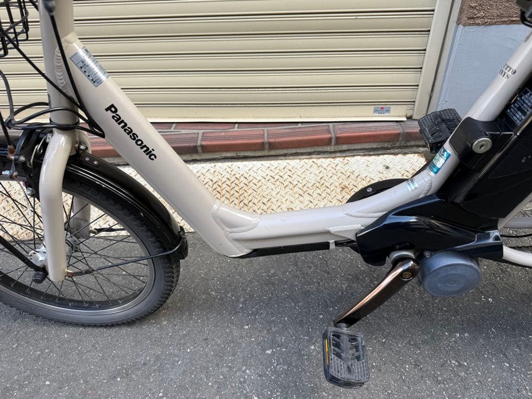 子供乗せ　パナソニック　電動アシスト自転車 チャイルドシート付き