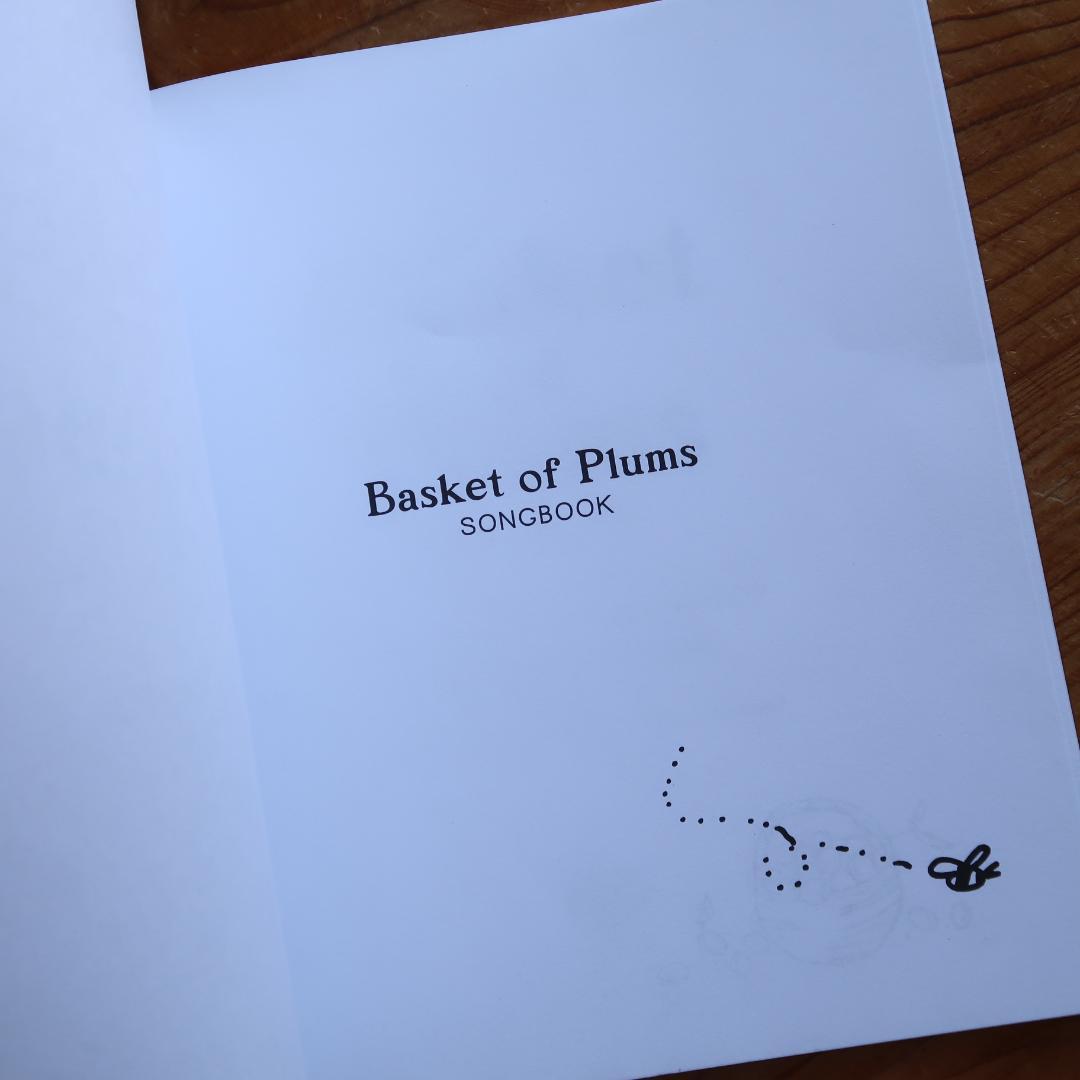セール！　洋書　Basket of Plums Songbook