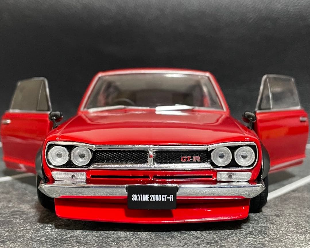 デックン　1/24 アシェット 国産名車 スカイラインGT-R ハコスカ