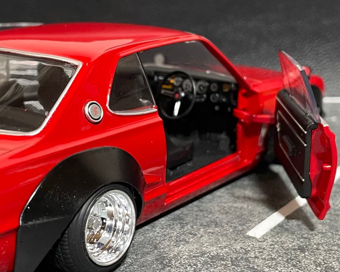 デックン　1/24 アシェット 国産名車 スカイラインGT-R ハコスカ