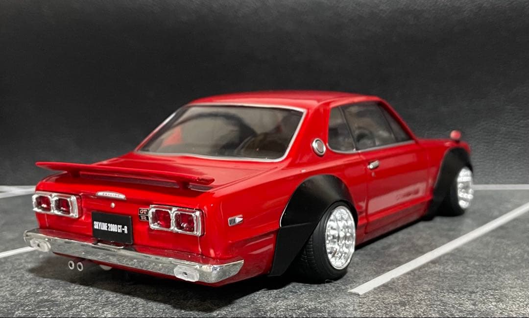 デックン　1/24 アシェット 国産名車 スカイラインGT-R ハコスカ