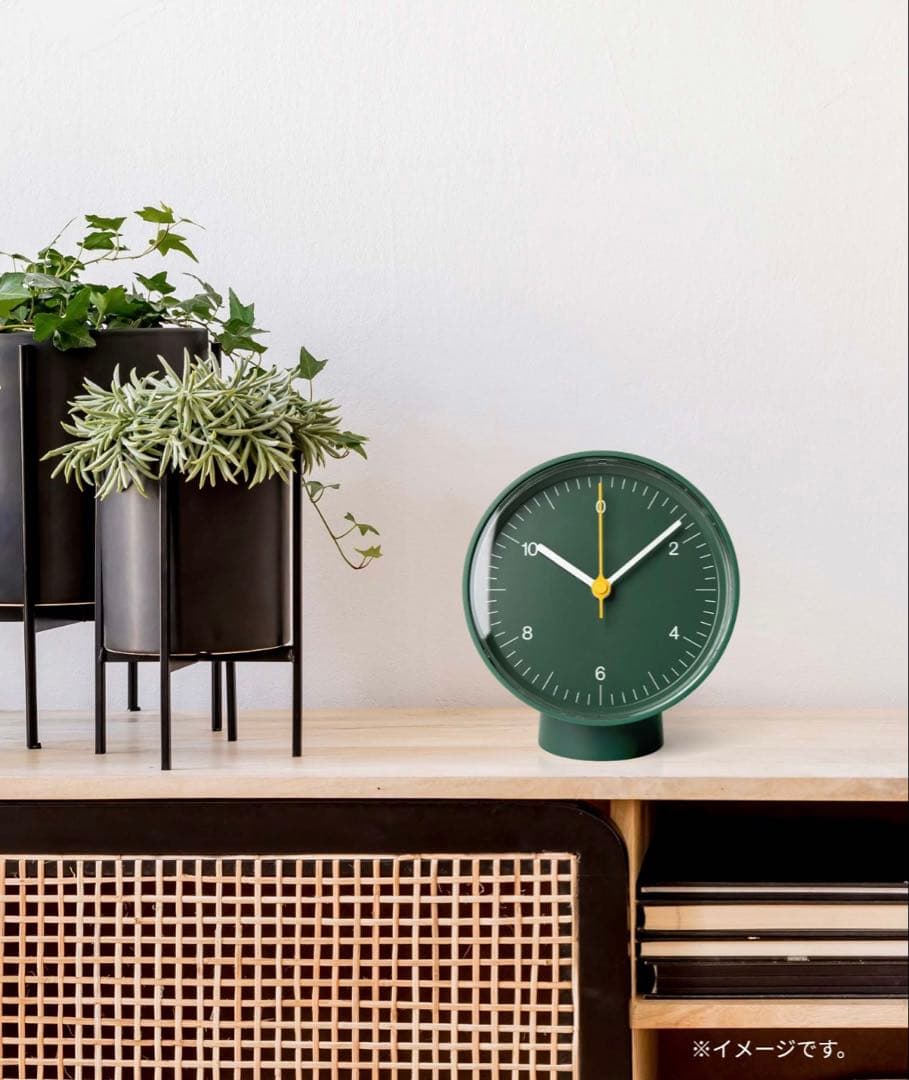 HAY TABLE CLOCK グリーン 置き時計