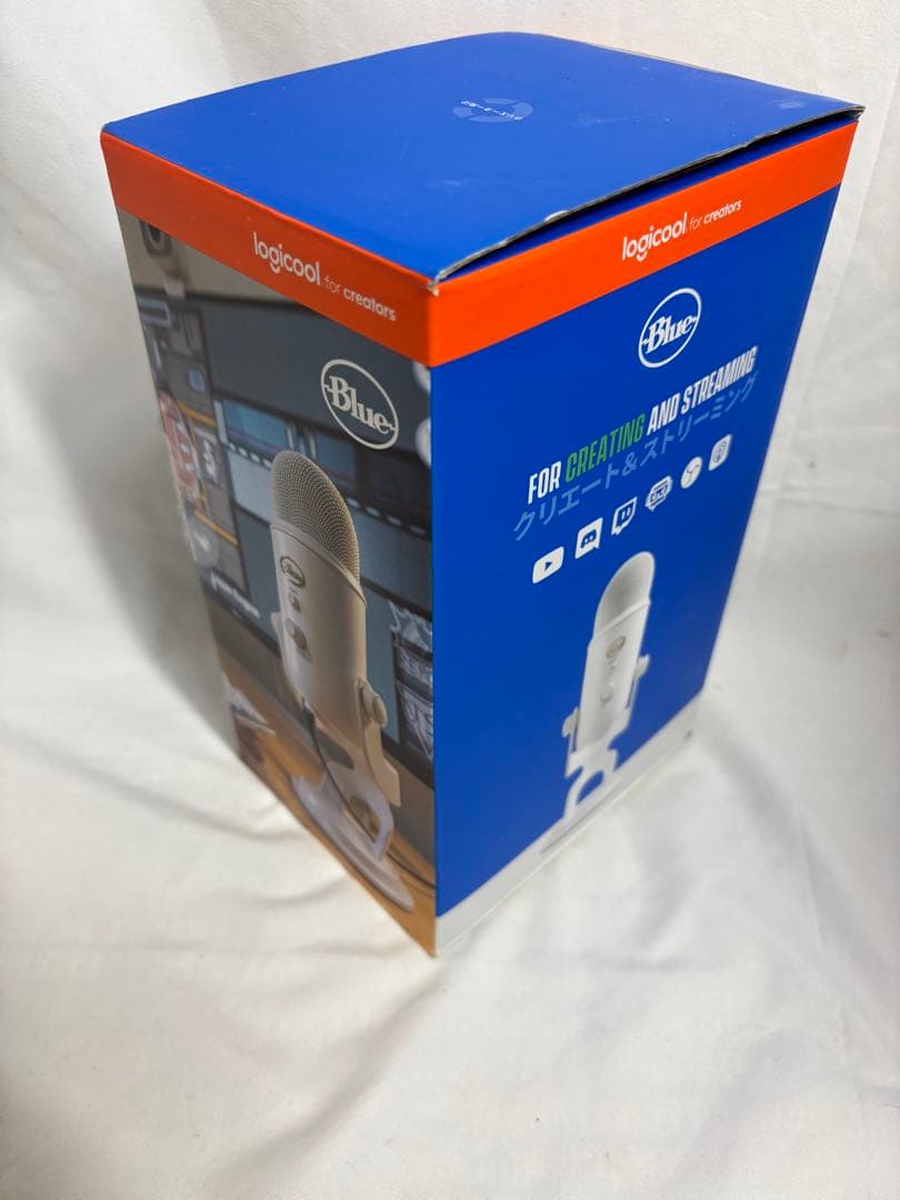 ☆美品☆ロジクール　USBコンデンサーマイク　Yeti イエティ　ホワイト