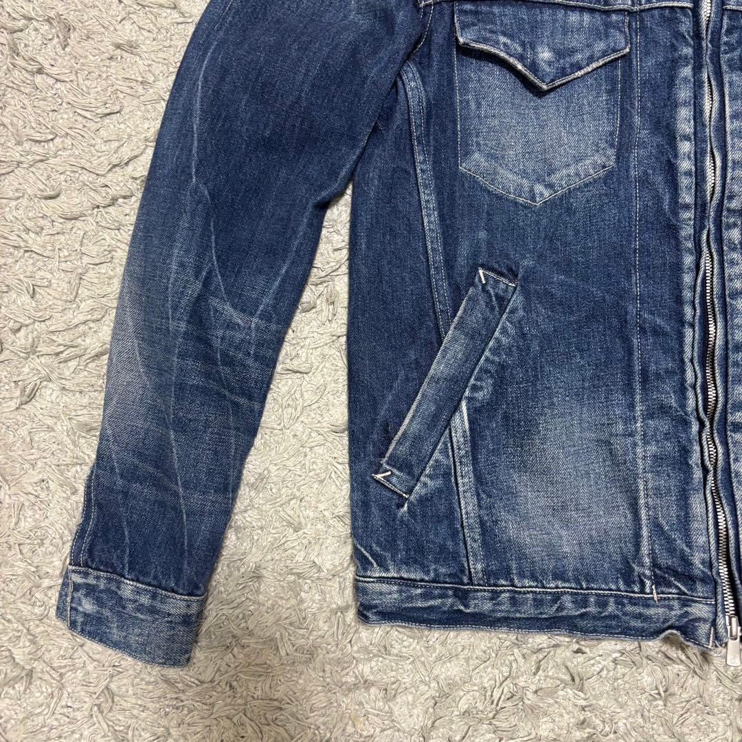 ノンネイティブ　nonnative ジップ トラッカー デニム ジャケット 1