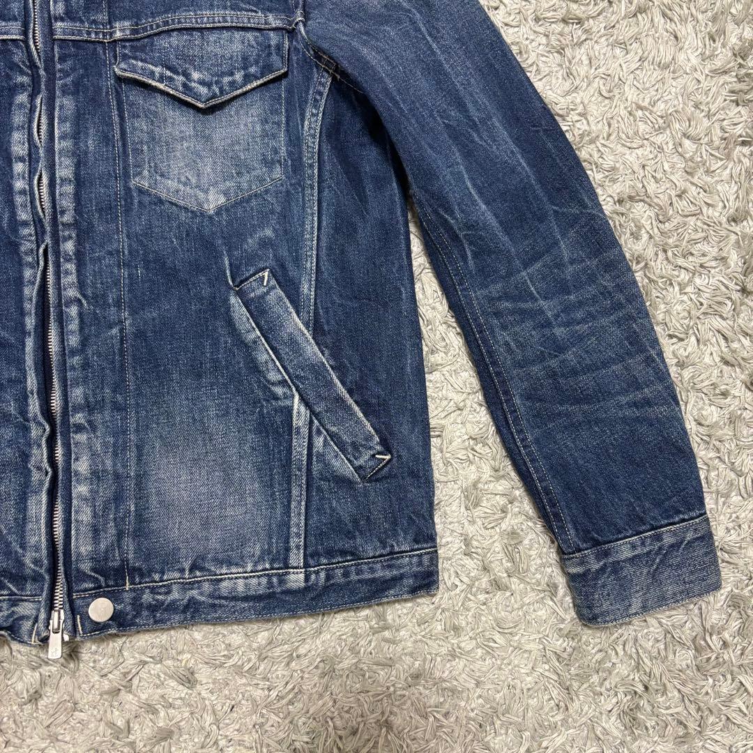 ノンネイティブ　nonnative ジップ トラッカー デニム ジャケット 1