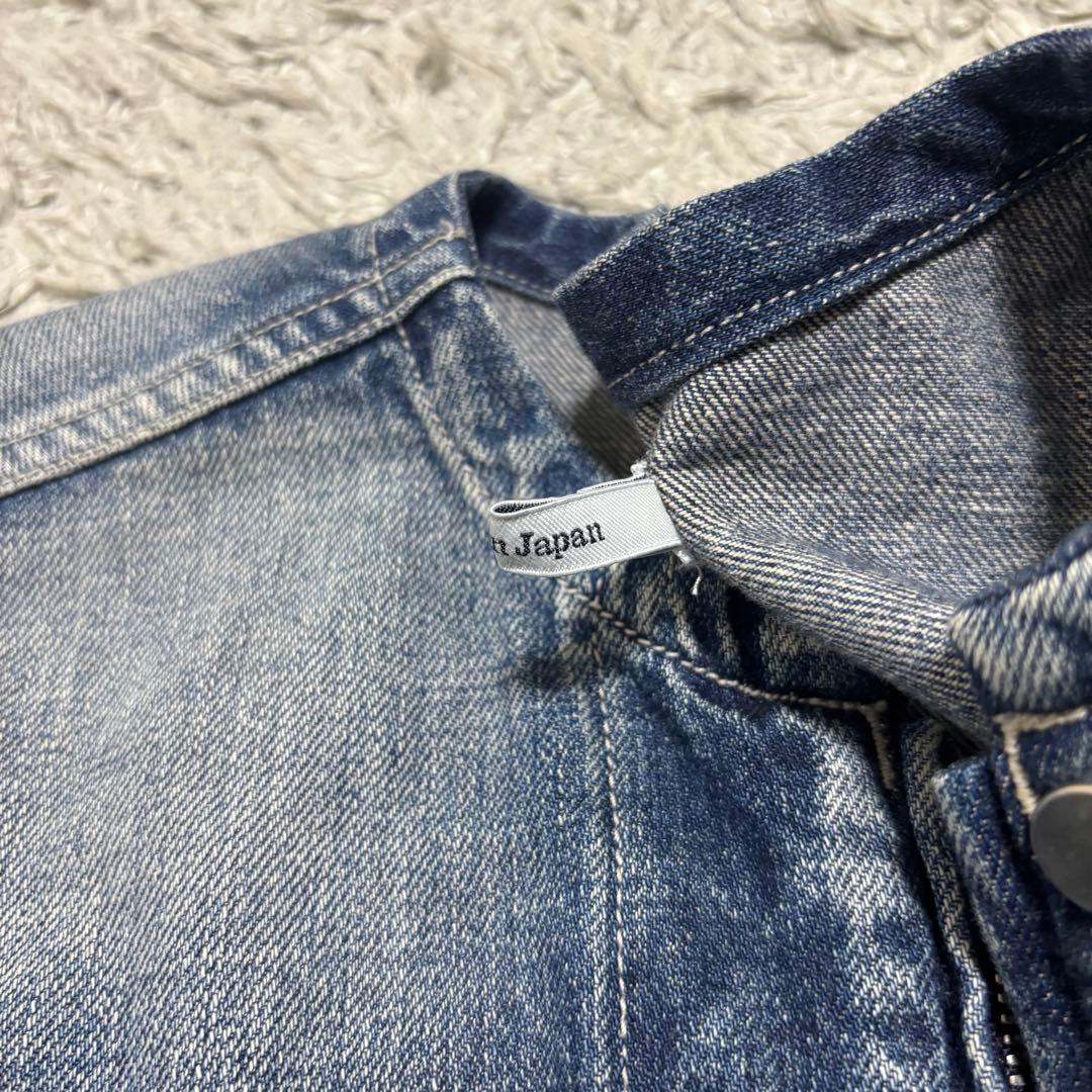 ノンネイティブ　nonnative ジップ トラッカー デニム ジャケット 1
