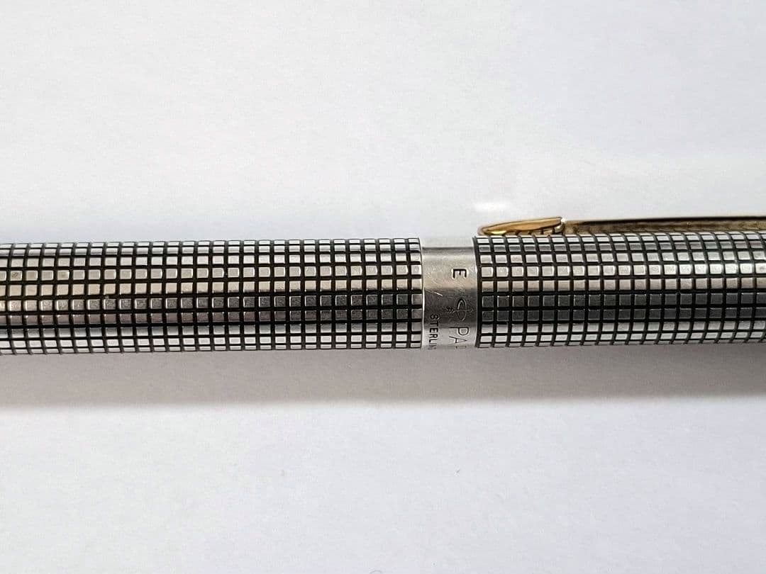 超美品　parker　classic　パーカークラシック 925　純銀ボールペン