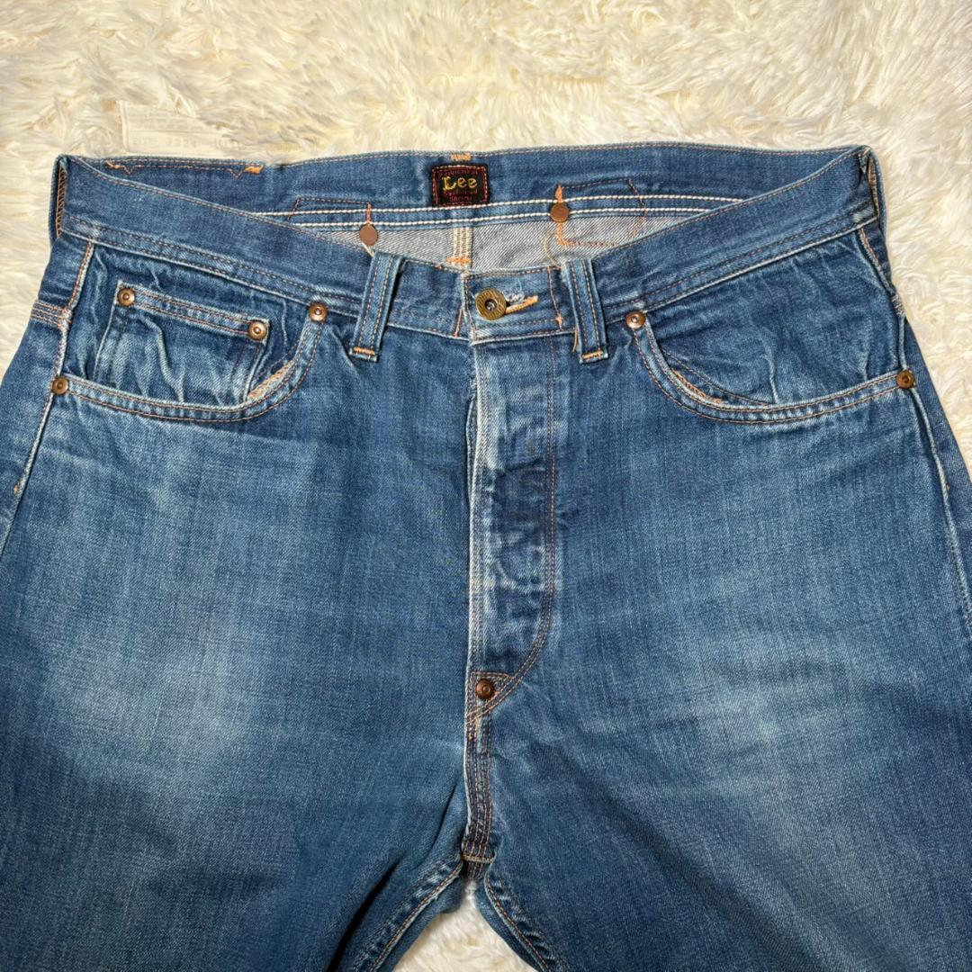 【希少】Lee 101B カウボーイ ヘアオンハイド シンチバック W32