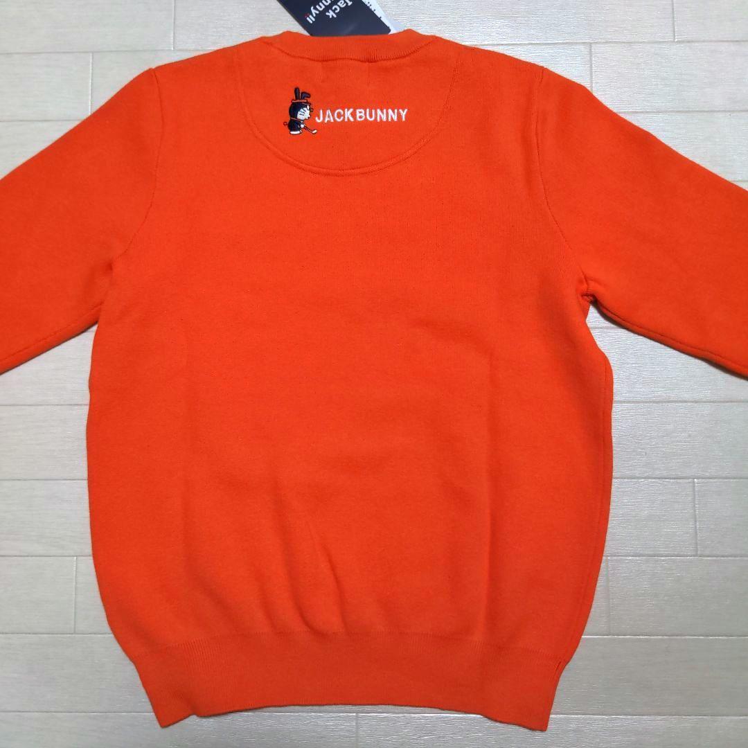 再再値下げ新品　ジャックバニー　ニット0 ドラえもん　オレンジ　定価14300円