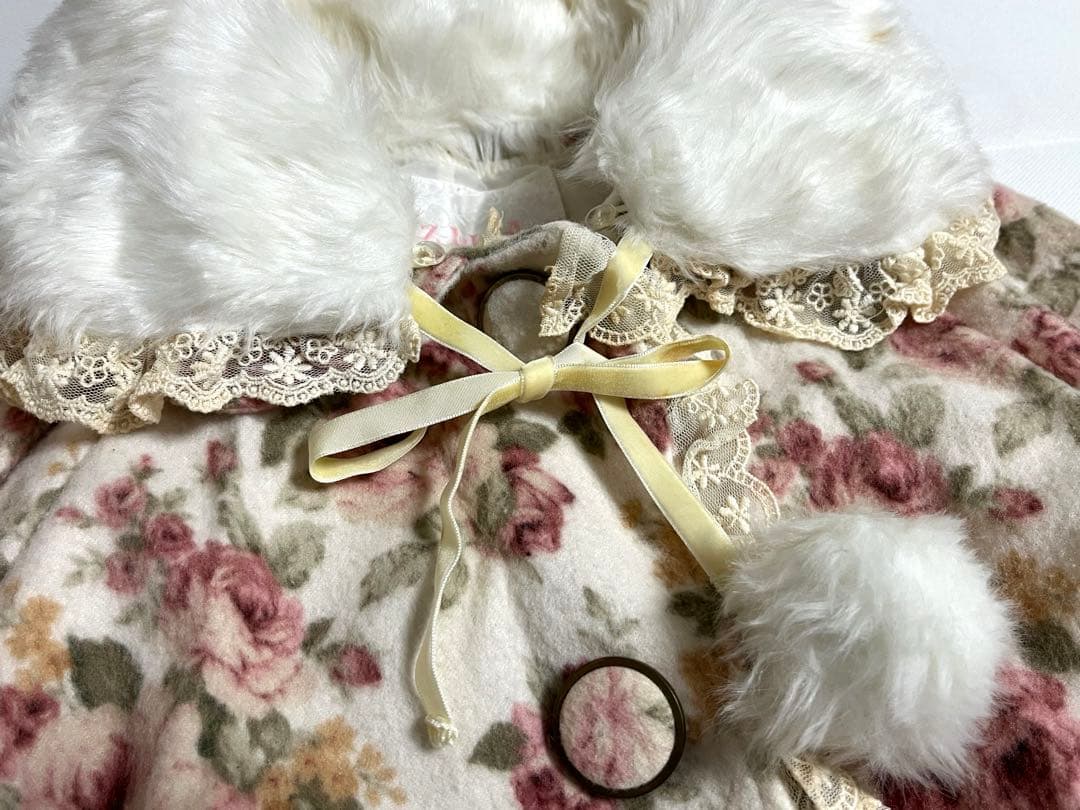 LIZ LISA リズリサ ※訳あり 花柄ポンチョ コート 希少品 平成