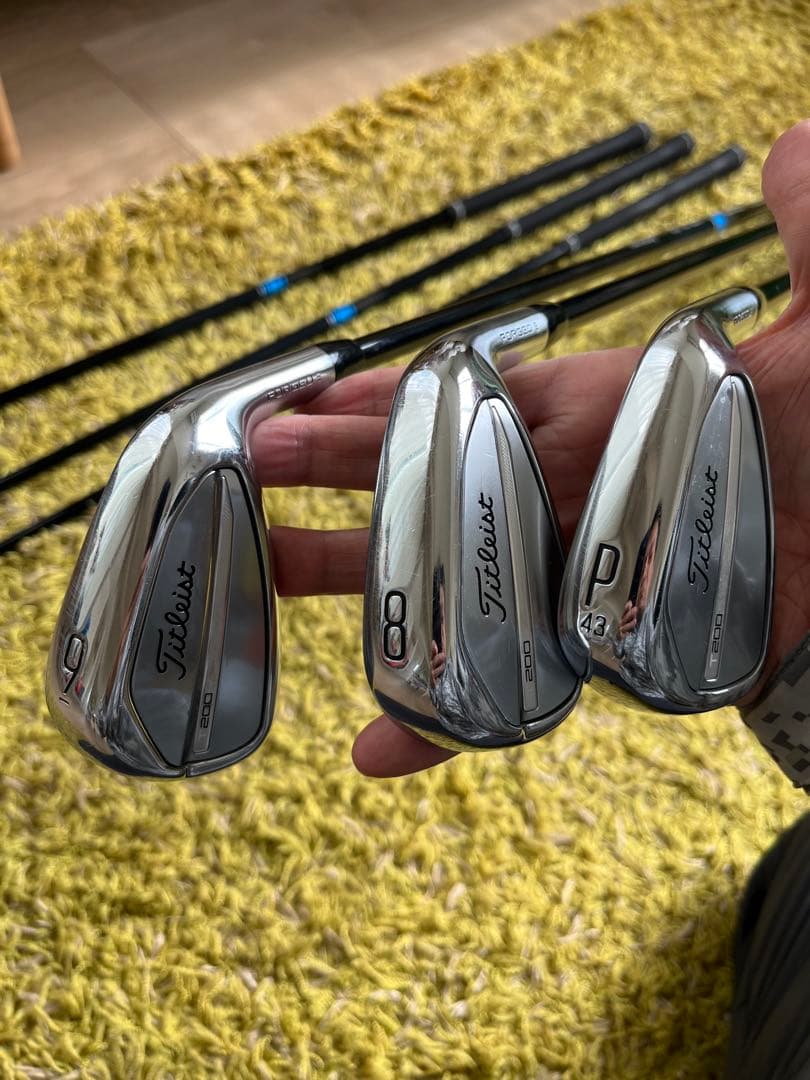 Titleist T200 アイアン6本セット TENSEI AV Blue純正