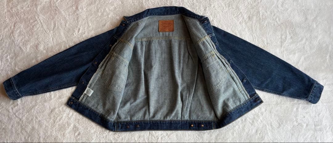 【美品】リーバイス 71507 復刻 セカンド 革パッチ 40サイズ　Lサイズ