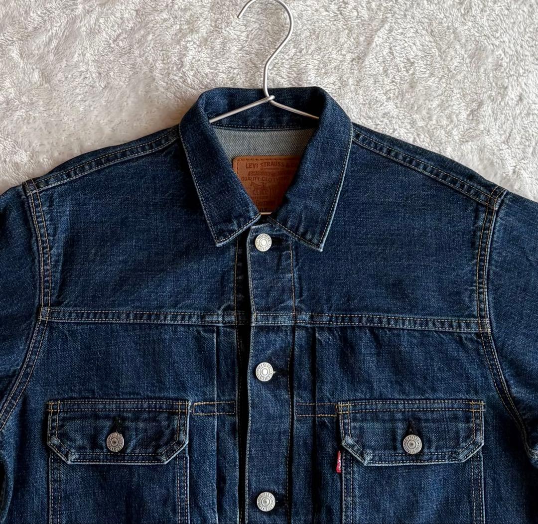 【美品】リーバイス 71507 復刻 セカンド 革パッチ 40サイズ　Lサイズ