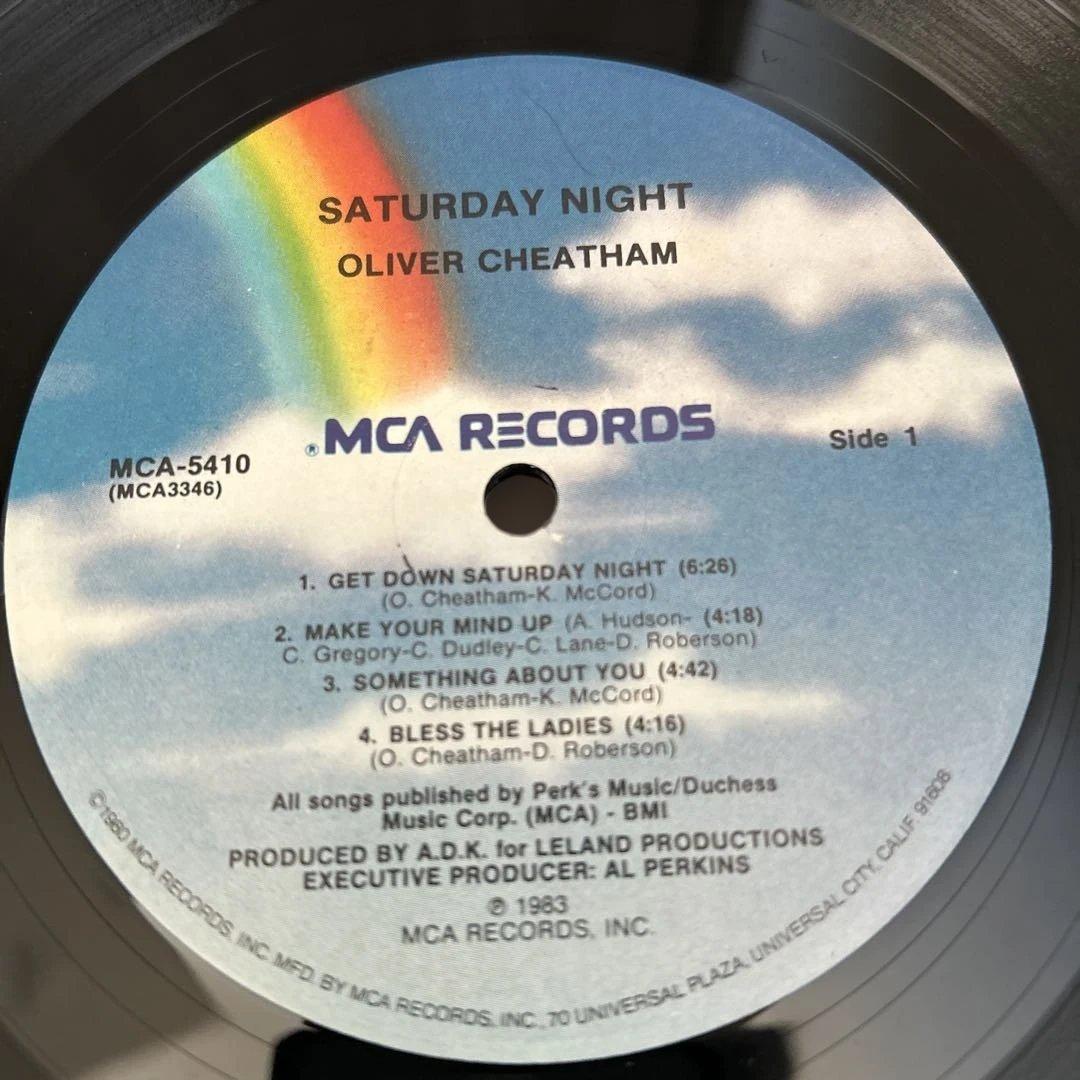 洋楽 SATURDAY NIGHT Oliver Cheatham LP