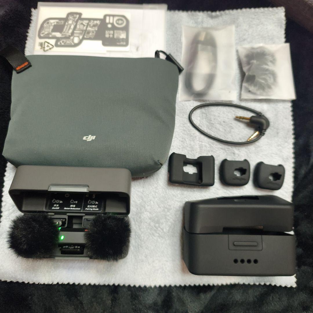 DJI Mic Mini（2 TX + 1 RX + 充電ケース） おまけ付き