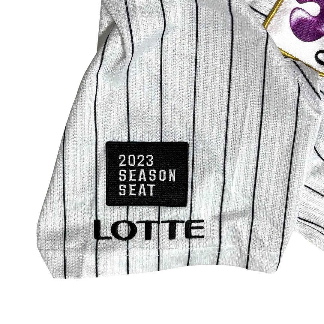 極美品　佐々木朗希投手　千葉ロッテマリーンズ　レプリカユニフォーム　2023 Ｌ