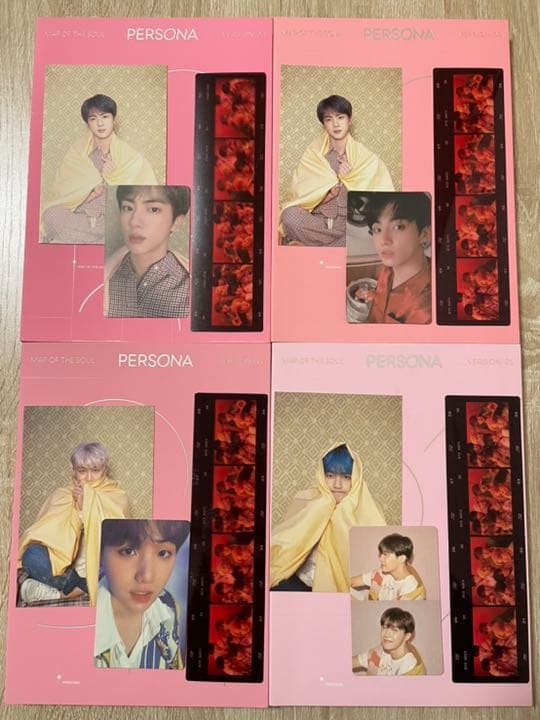 BTS MAP OF THE SOUL PERSONA 4形態　トレカ付き　中古