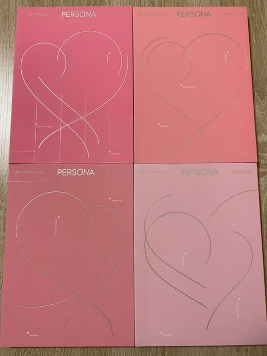 BTS MAP OF THE SOUL PERSONA 4形態　トレカ付き　中古