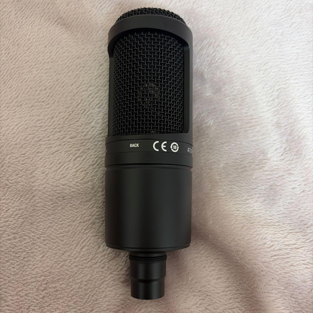 audio-technica AT2020 コンデンサーマイク ケーブル等付き