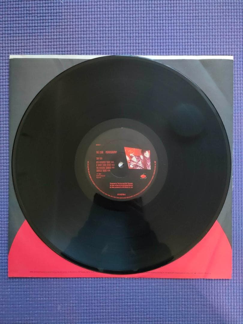 The Cure – Pornography　ゴシックロック大名盤　LP