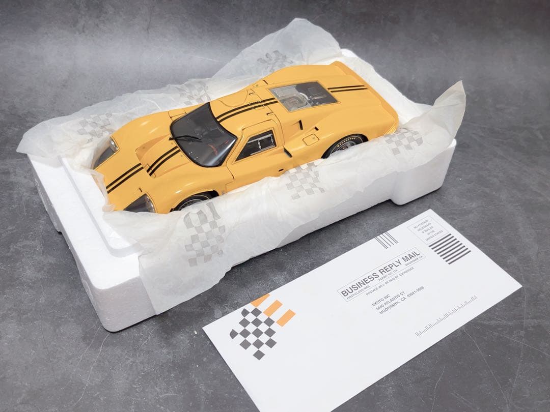 tomoni.Vship 　1/18 EXOTO FORD GT40