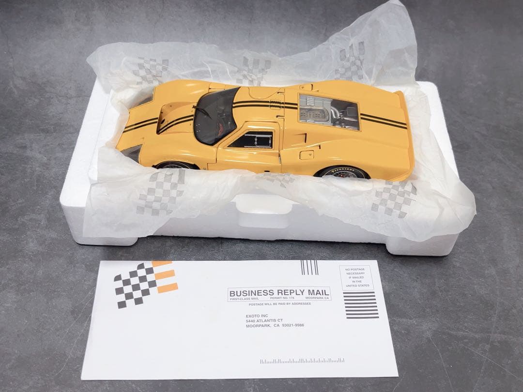 tomoni.Vship 　1/18 EXOTO FORD GT40