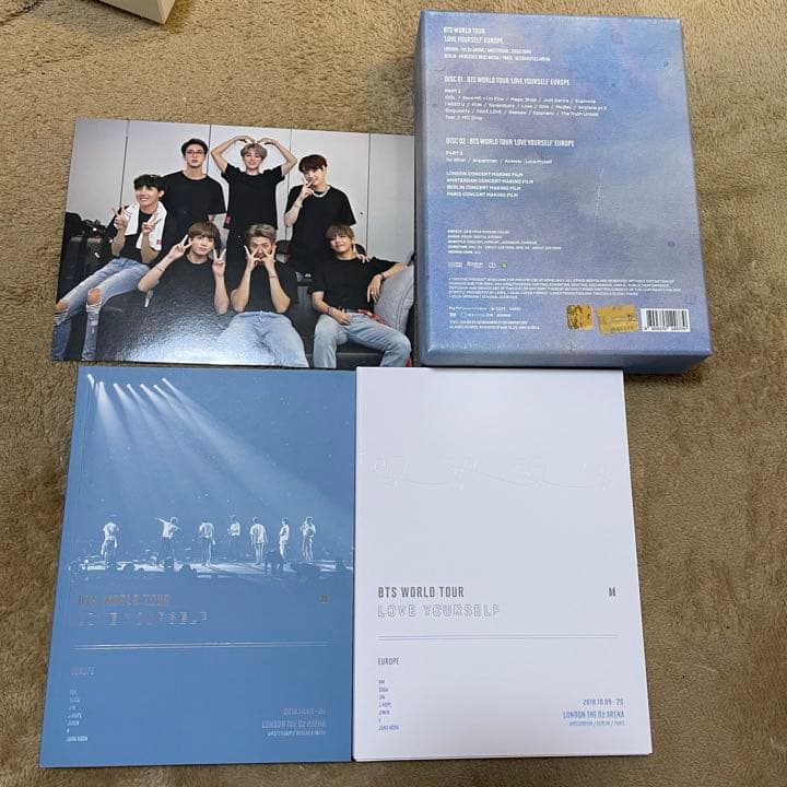 bts love yourself EUROPE DVD ＋Blu-ray 盤