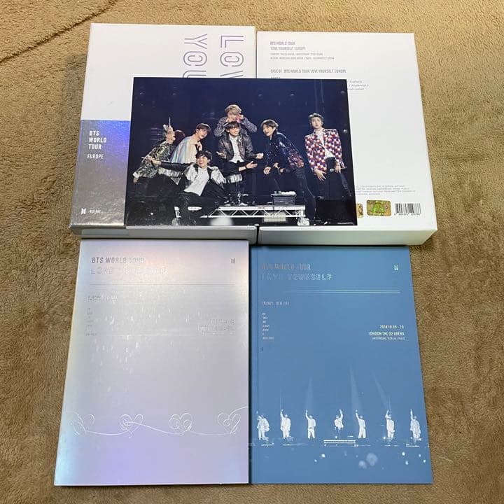 bts love yourself EUROPE DVD ＋Blu-ray 盤