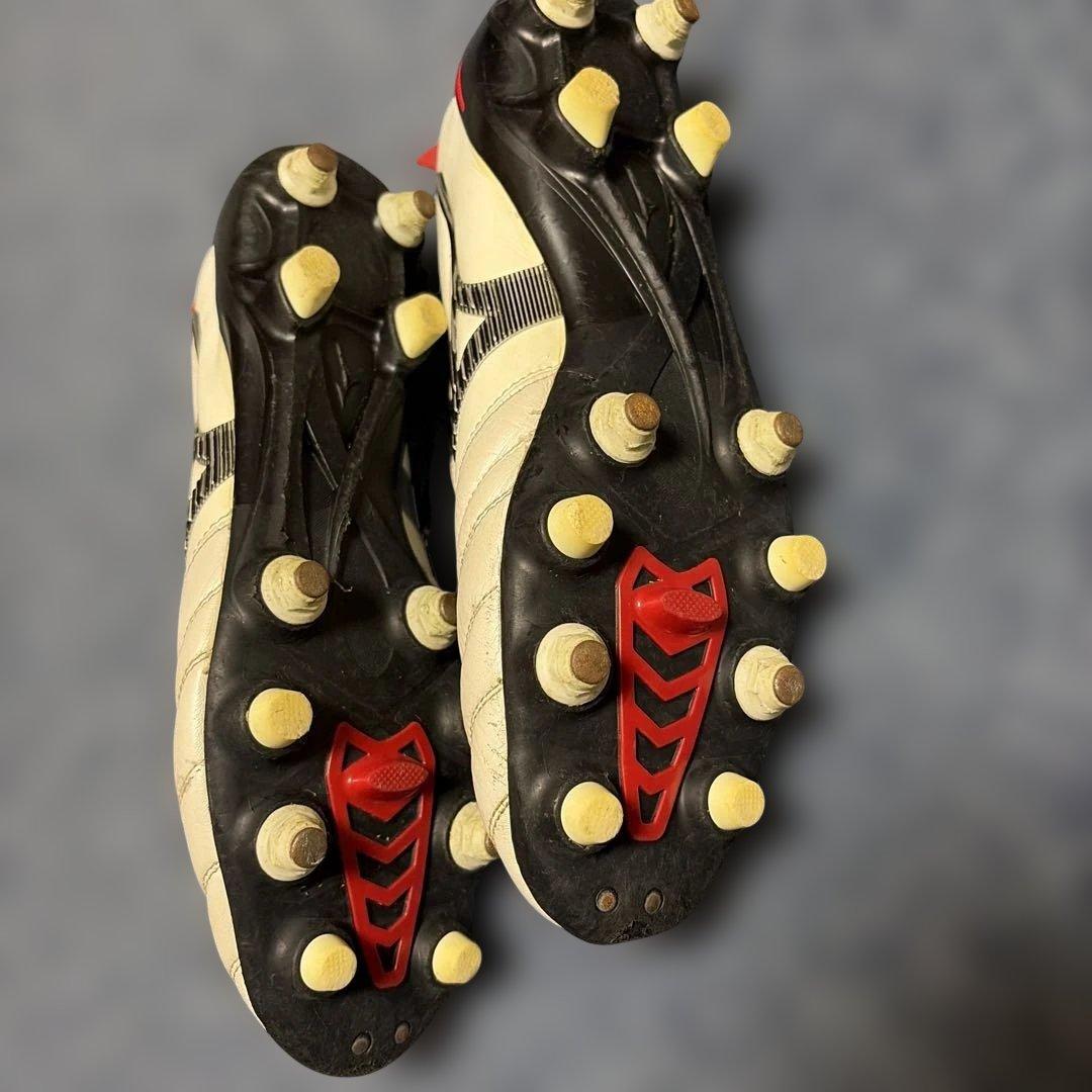 Mizuno MOLELIA サッカーシューズ ホワイト/レッド
