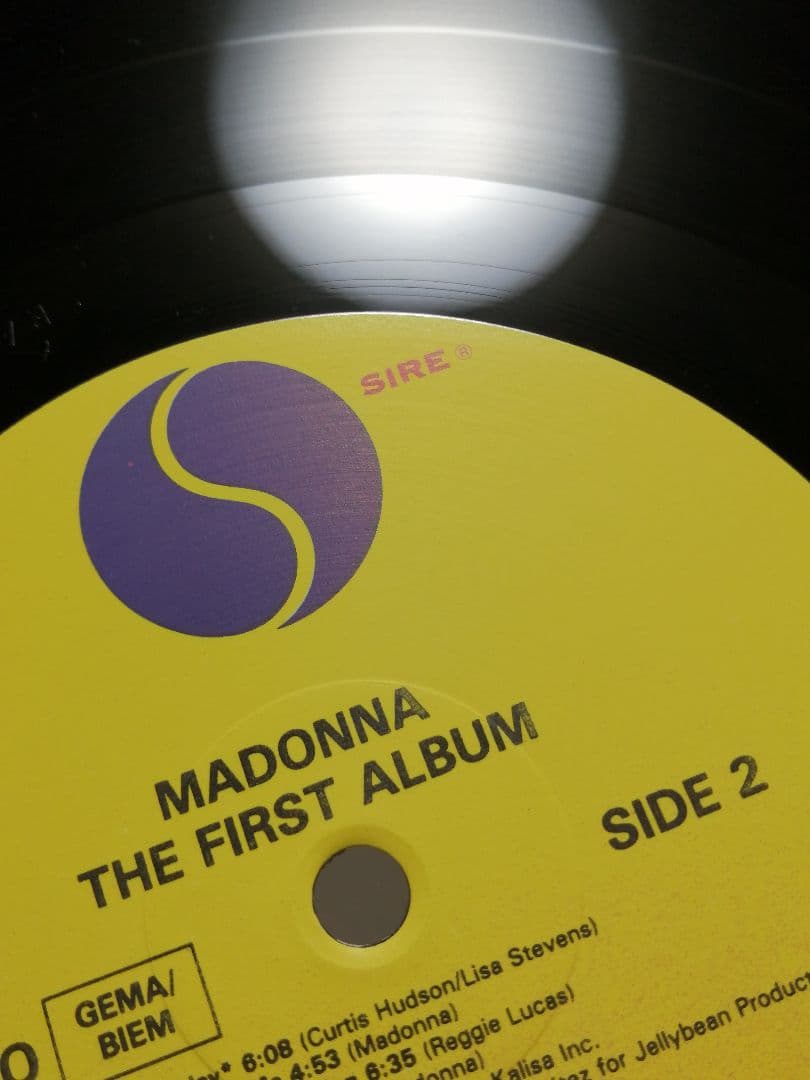 【美盤 '83 Debut Album 】 MADONNA DIＦジャケLP
