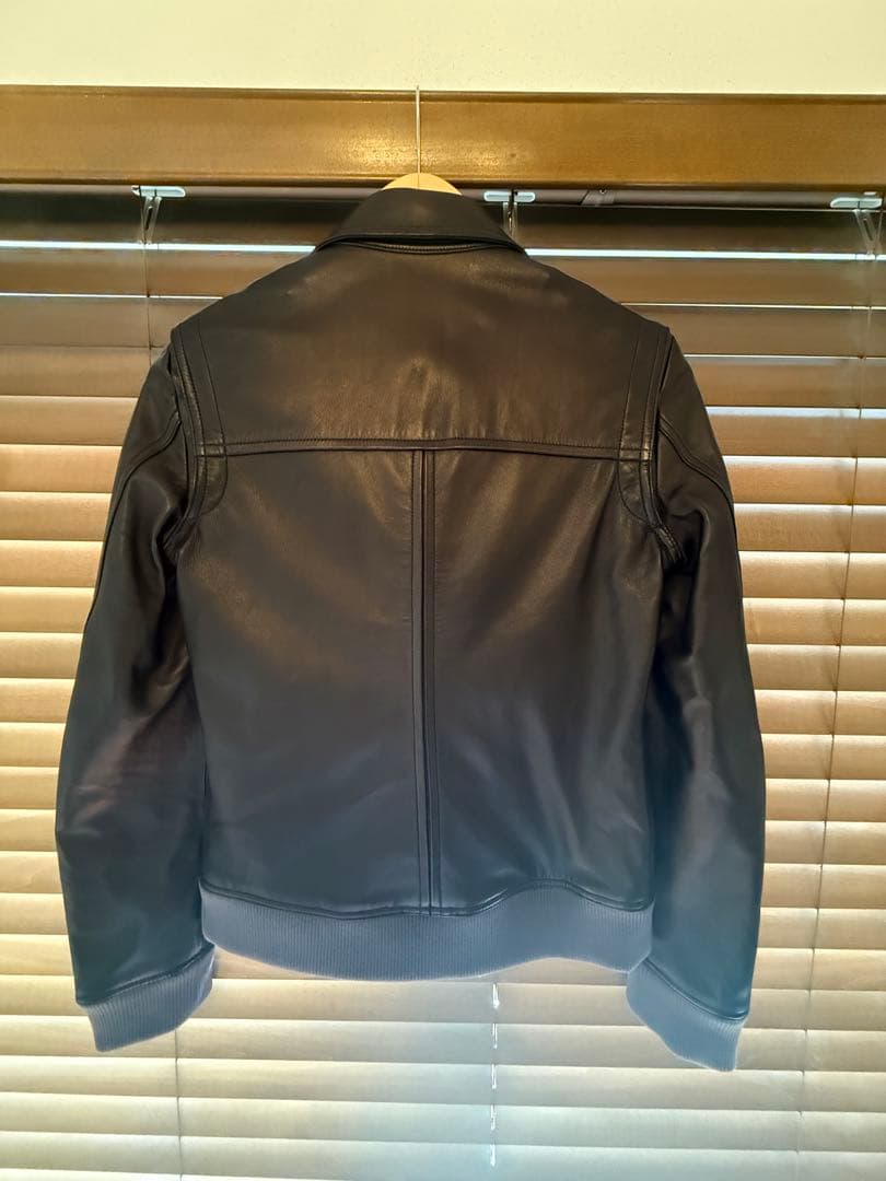 FACTOTUM レザー ブラック 新品 タグ付き 短丈 本革