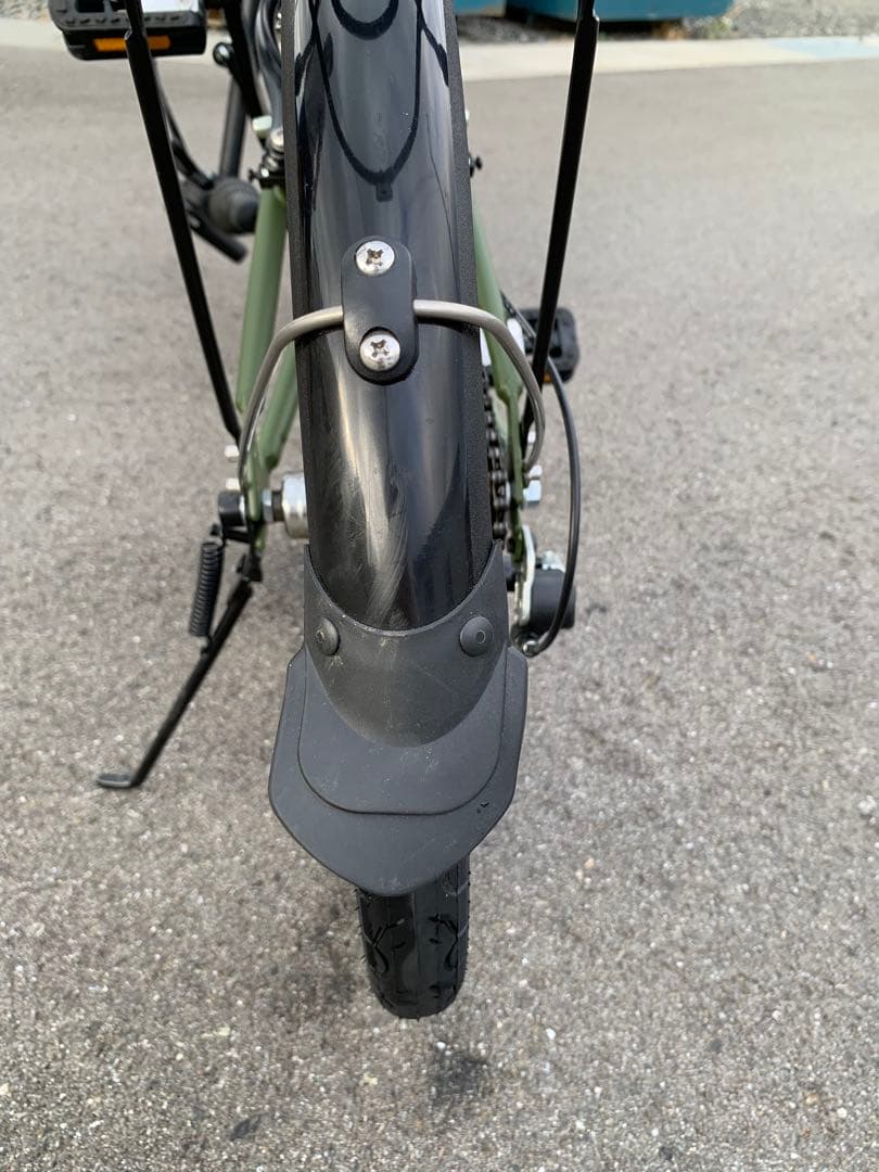 DAHON D6 折りたたみ自転車 2018年製 マットカーキ