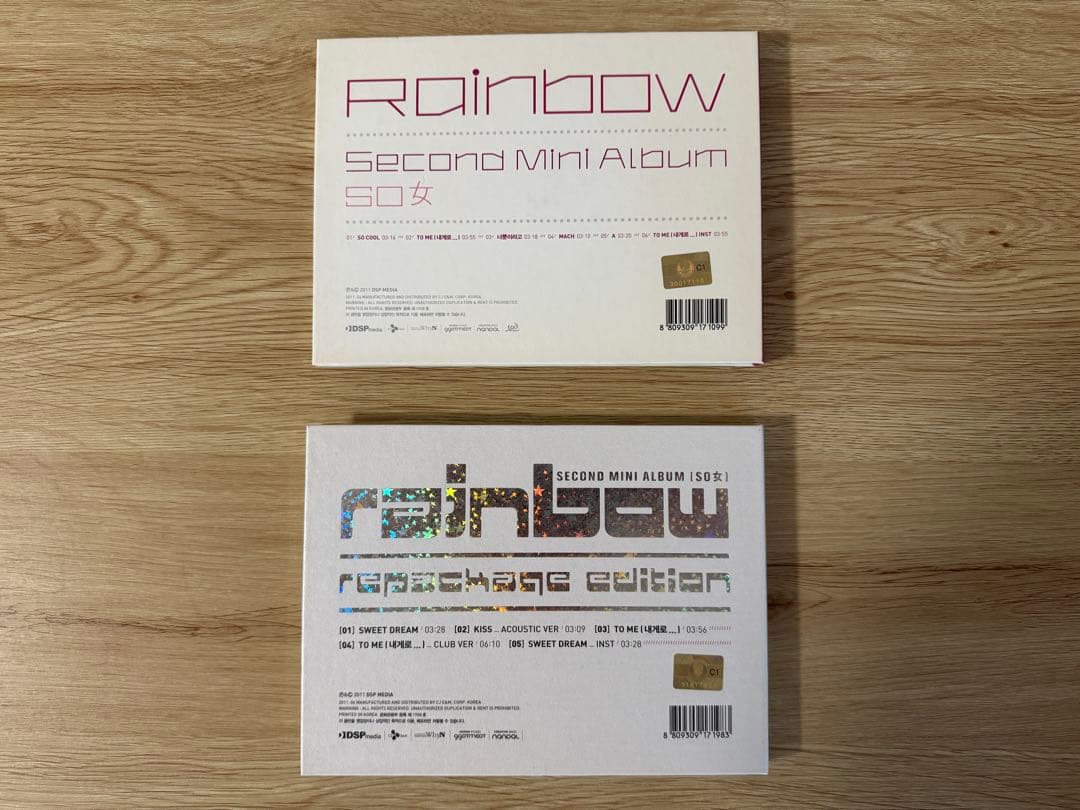 RAINBOW CDコレクション 初回盤含む 韓国盤 Gossip Girl